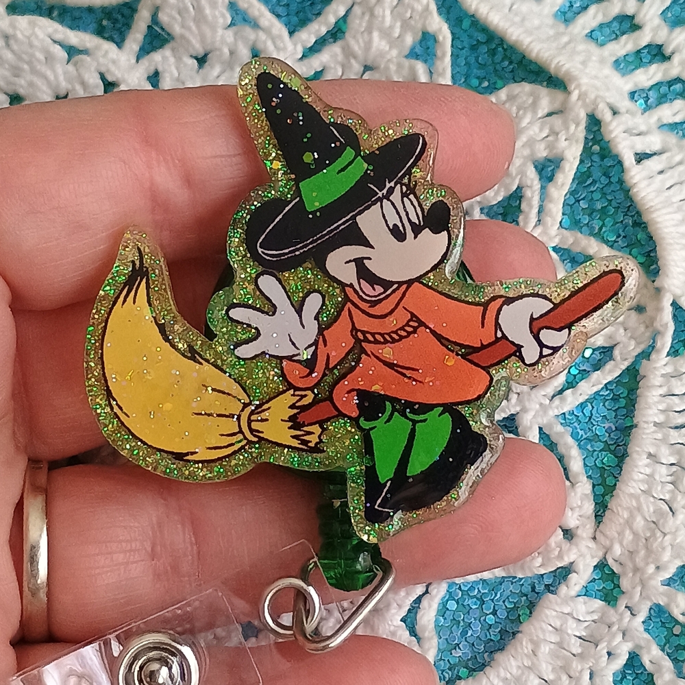 Halloween badge reel